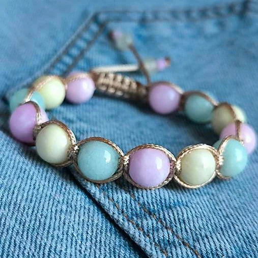 Macaroon - Mineral Bracelet (Jadeite) - Marole