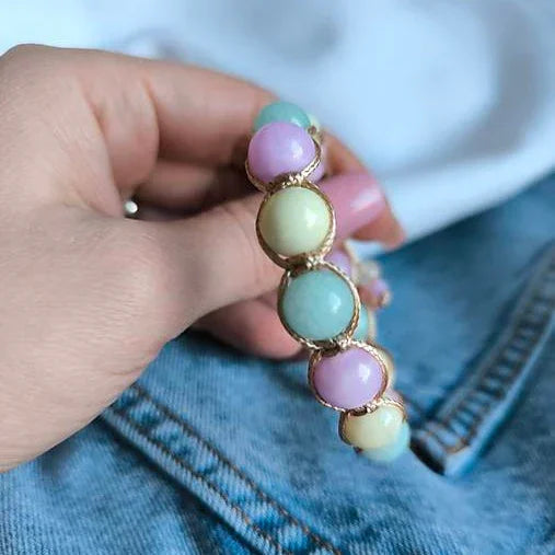 Macaroon - Mineral Bracelet (Jadeite) - Marole