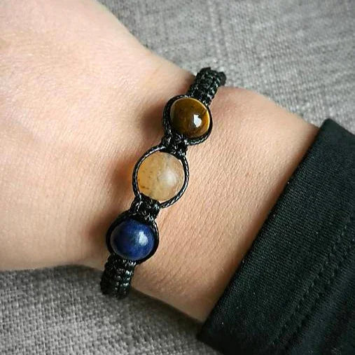 Virgo (Lapis Lazuli, Citrine, Tiger's Eye) - Marole