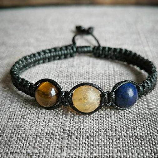 Virgo (Lapis Lazuli, Citrine, Tiger's Eye) - Marole