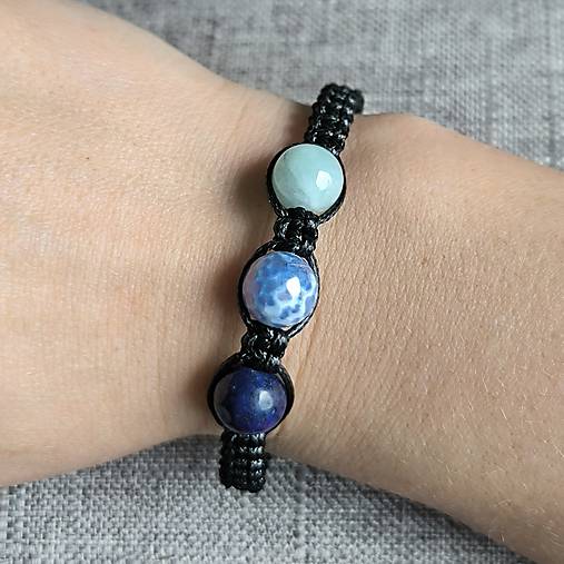 Kozorožec (Lapis Lazuli, Achát, Amazonit)