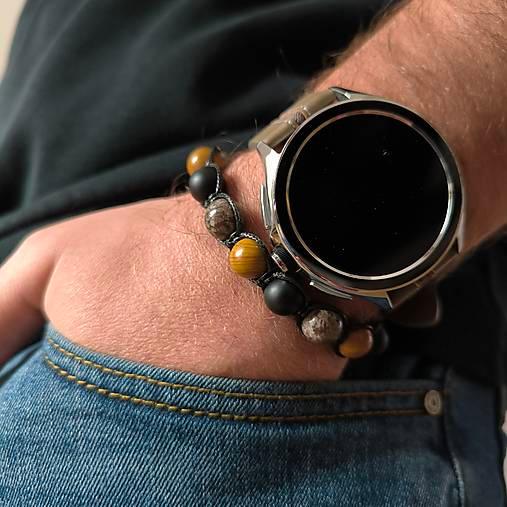 Maple - Mineral Bracelet (Obsidian, Jasper, Agate) - Marole
