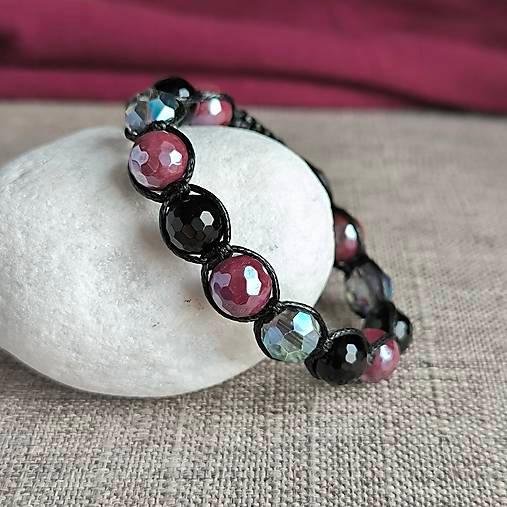 Midnight Wine - Mineral Bracelet (Onyx, Agate) - Marole