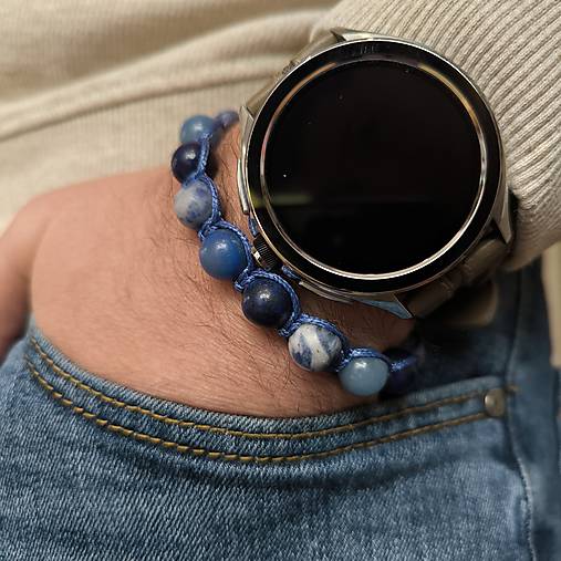 Indigo - Mineral Bracelet (Sodalite, Lapis Lazuli, Aventurine)