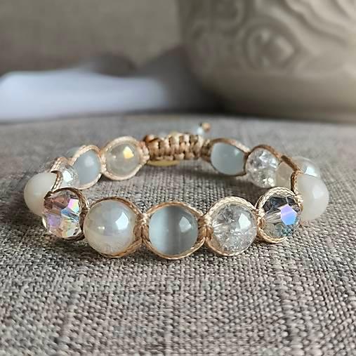 Clarence - Mineral Bracelet (Cat's Eye, Agate, Angelite, Crystal) - Marole
