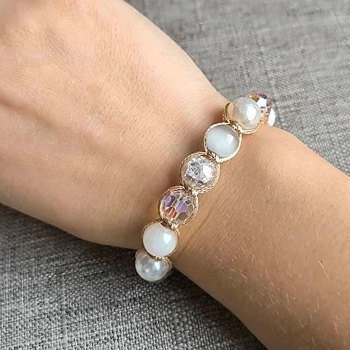 Clarence - Mineral Bracelet (Cat's Eye, Agate, Angelite, Crystal) - Marole