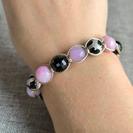 Wild Lily - Mineral Bracelet (Onyx, Agate, Jadeite) - Marole