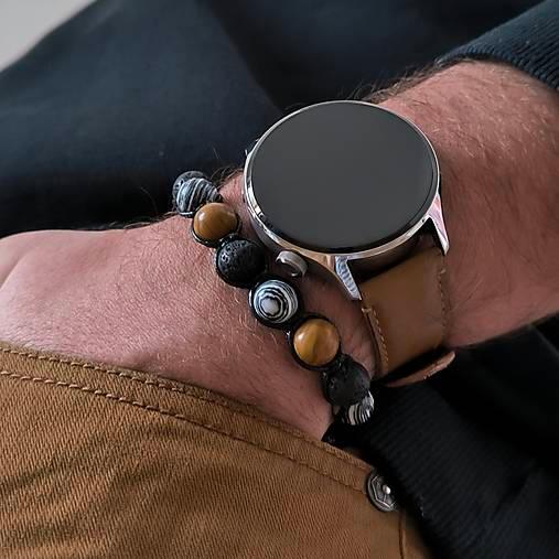 Woody - Mineral Bracelet (Jasper, Lava Stone, Malachite) - Marole