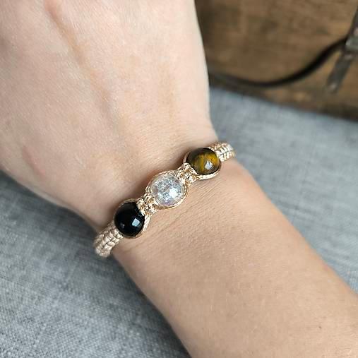 Leo (Tiger Eye, Crystal, Agate) - Marole