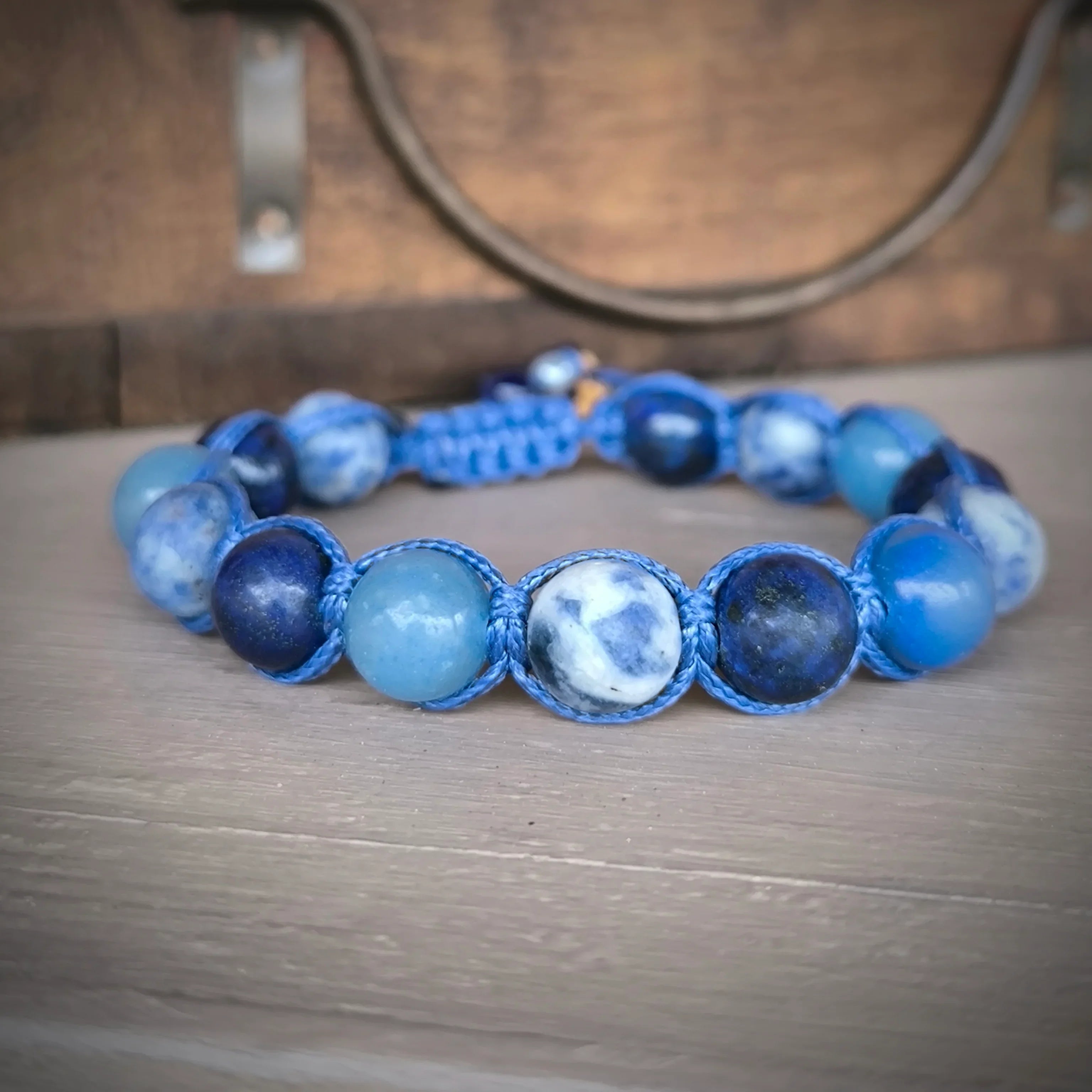 Indigo - Mineral Bracelet (Sodalite, Lapis Lazuli, Aventurine) - Marole