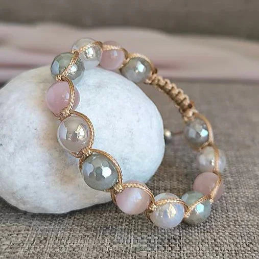 Mary - Mineral Bracelet (Cat's Eye, Agate) - Marole