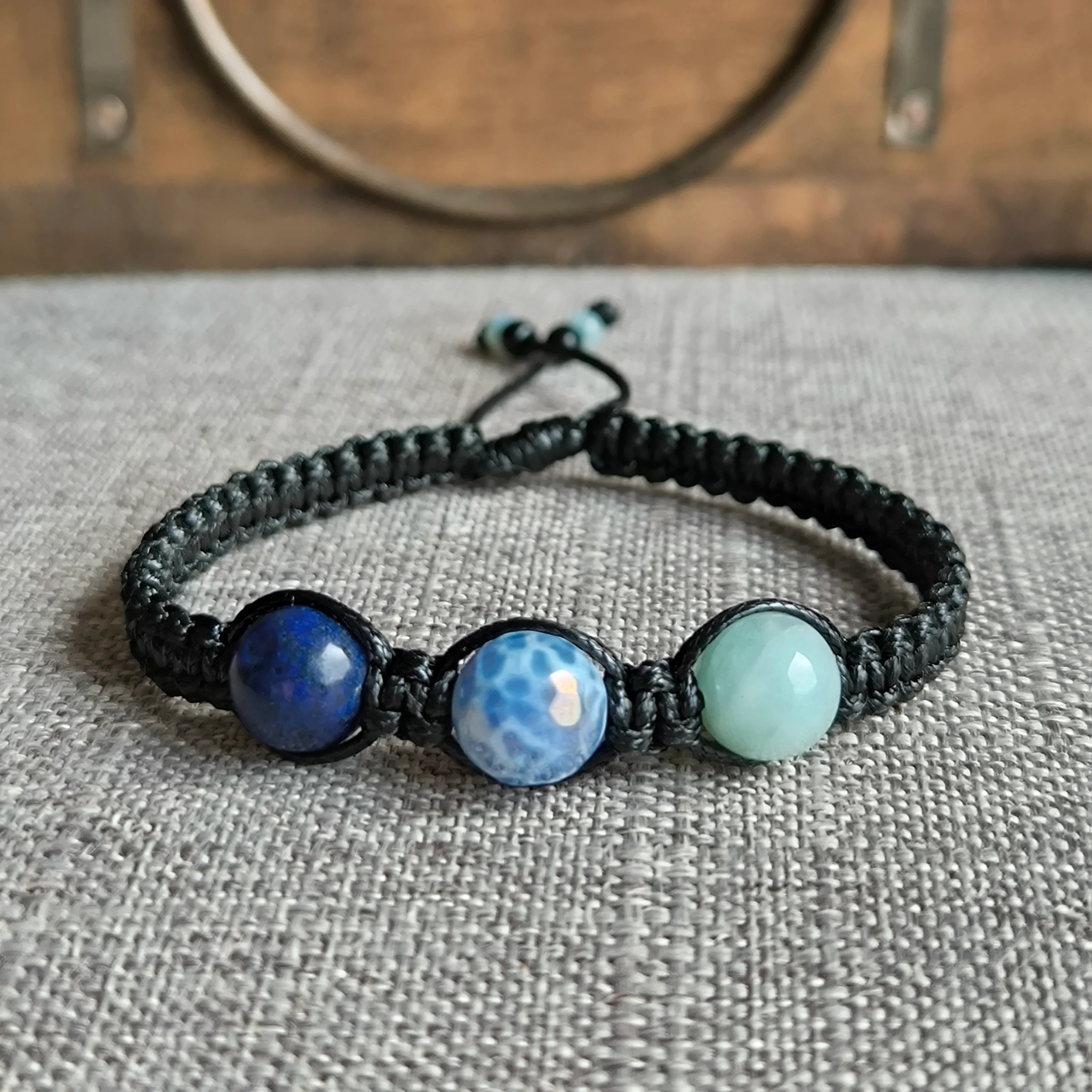 Capricorn (Lapis Lazuli, Agate, Amazonite) - Marole