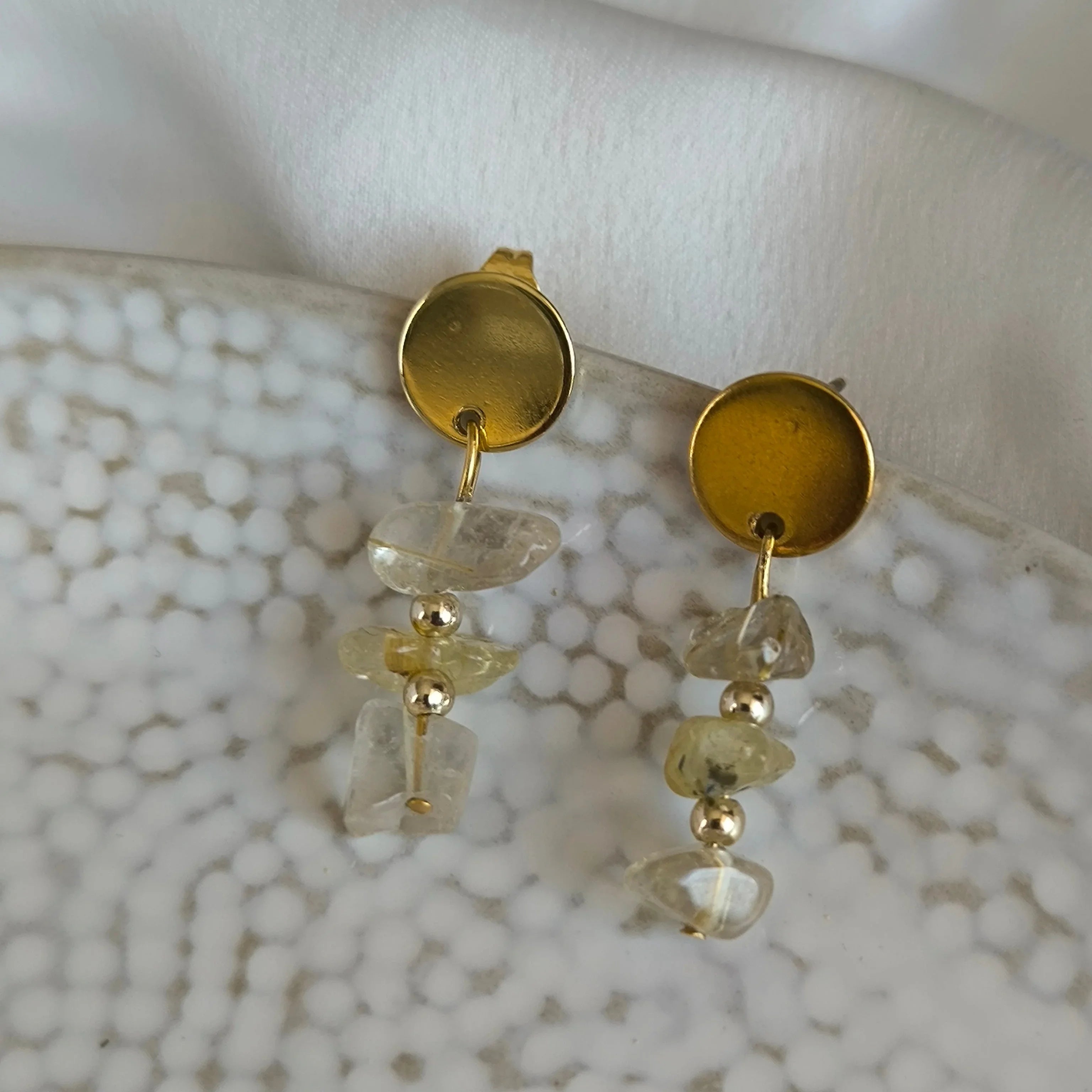 Mineral Earrings (Crystal) - Marole