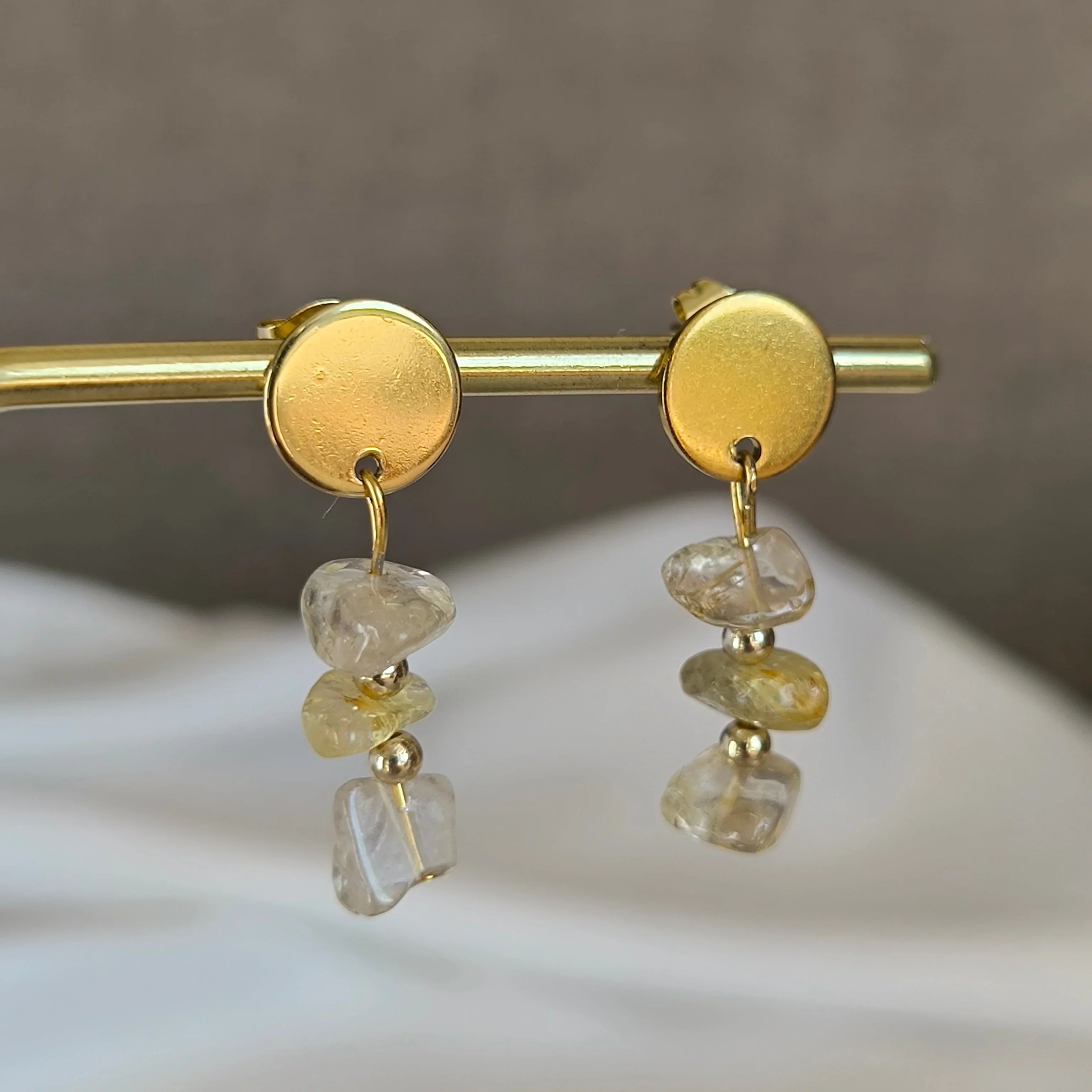 Mineral Earrings (Crystal) - Marole