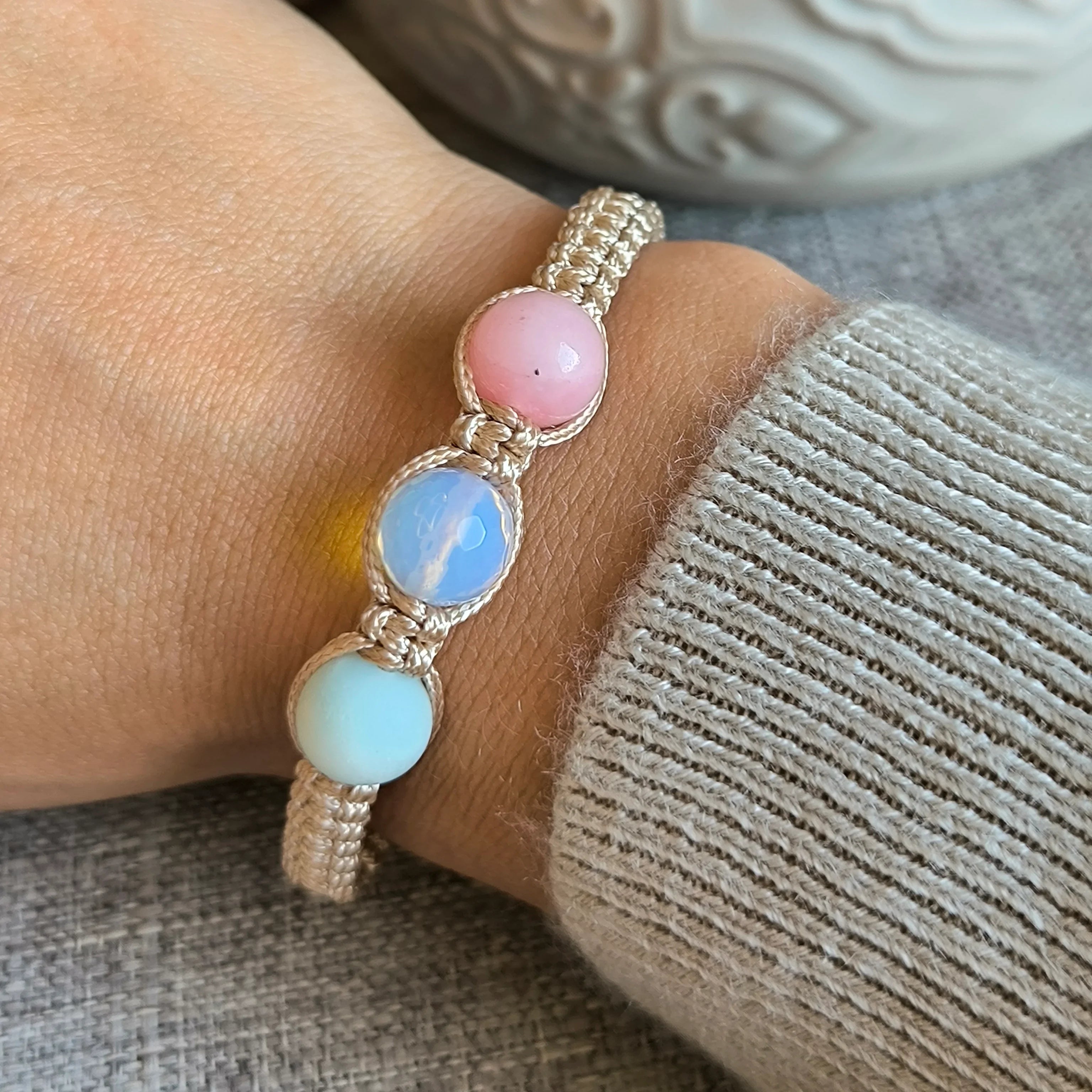 Aquarius (Amazonite, Opalite, Jasper) - Marole