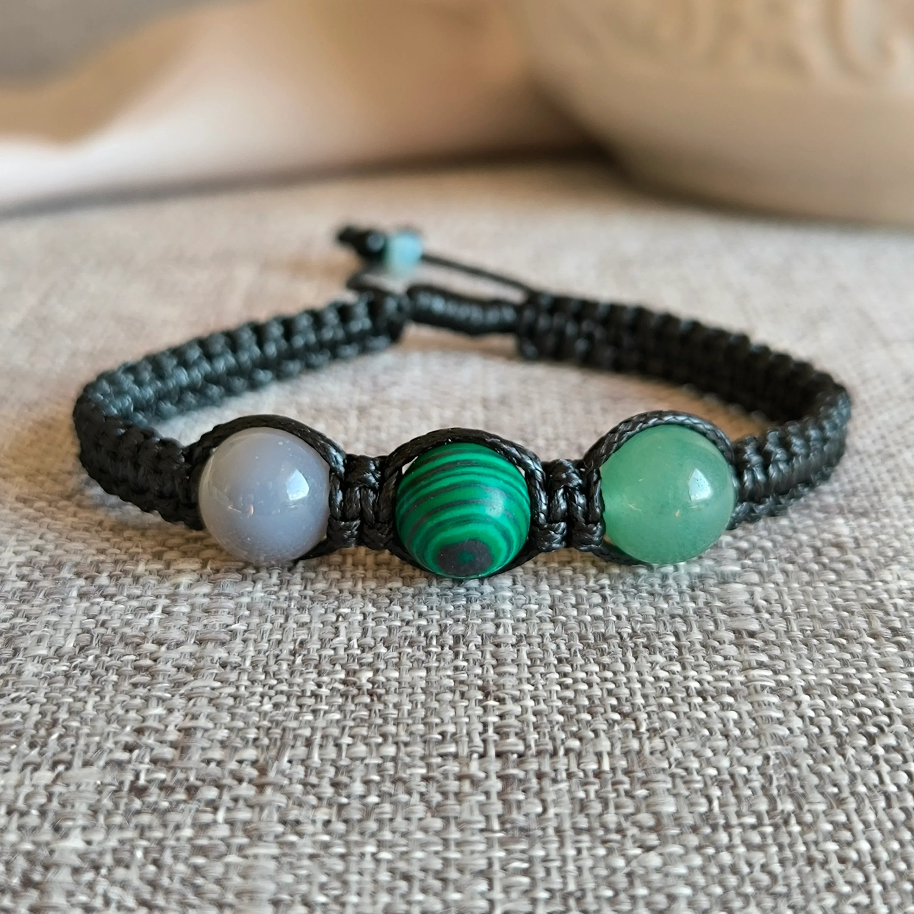 Taurus (Agate, Malachite, Aventurine) - Marole