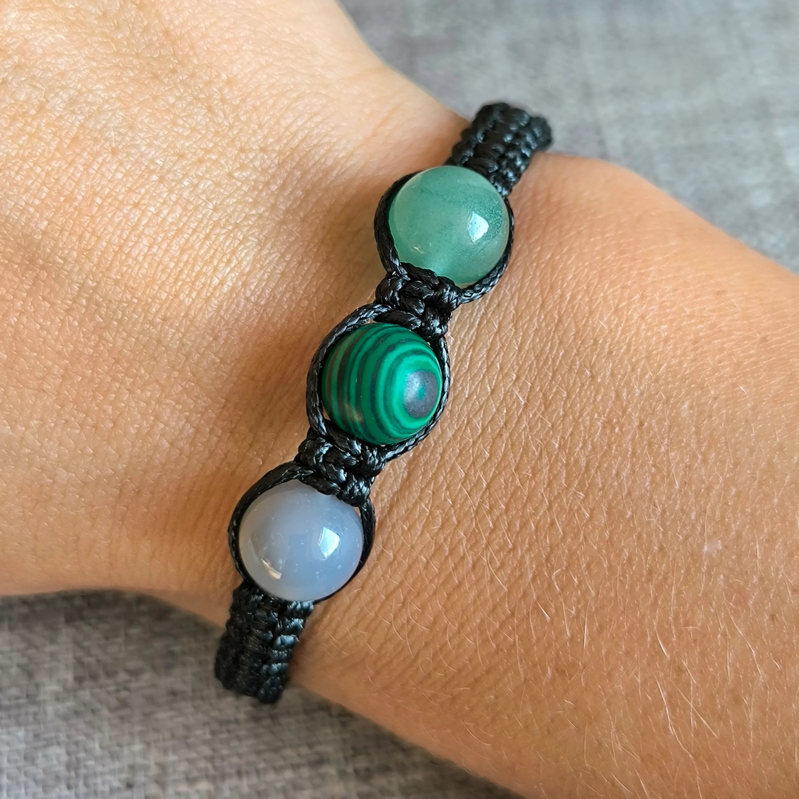 Taurus (Agate, Malachite, Aventurine) - Marole