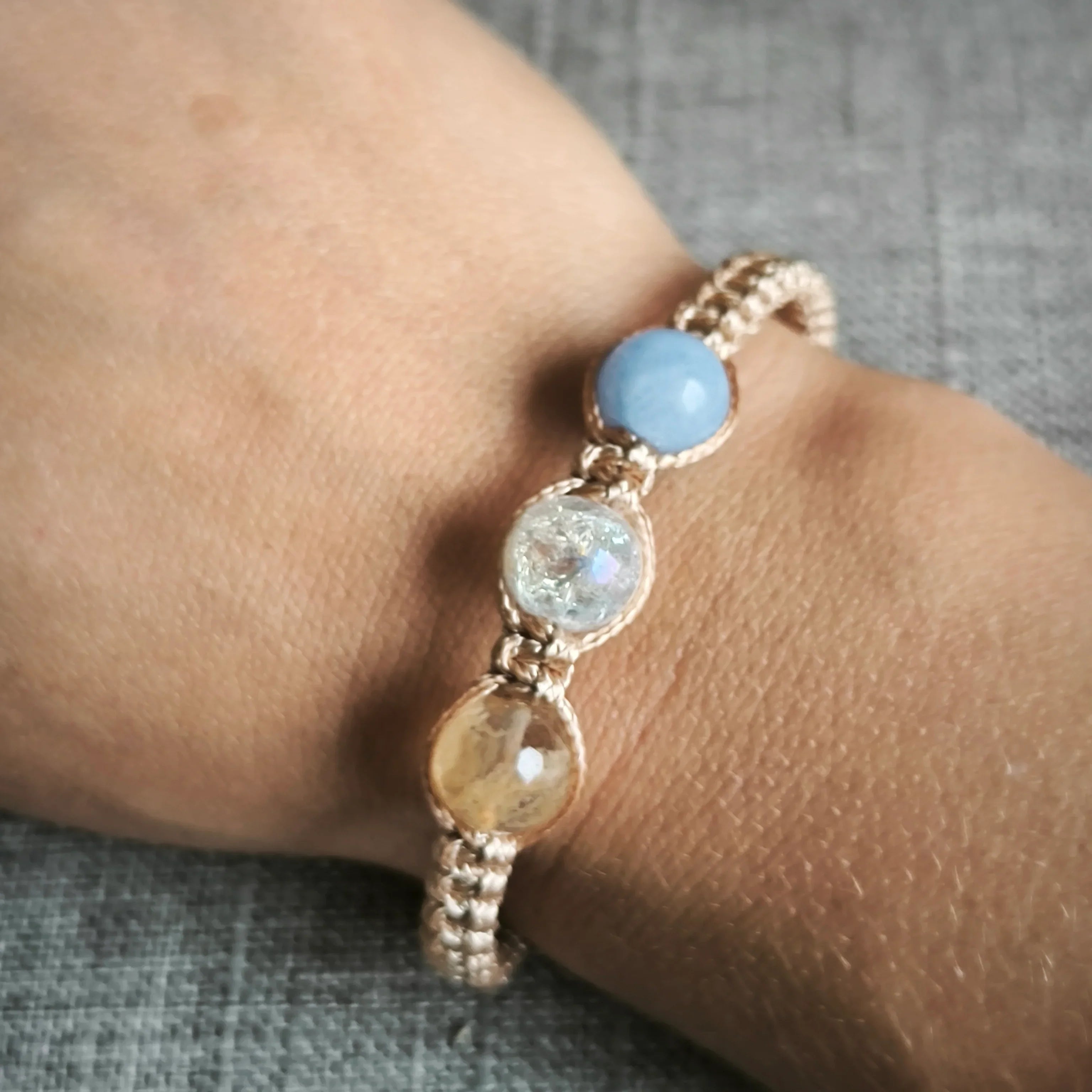 Gemini (Citrine, Crystal, Aquamarine) - Marole