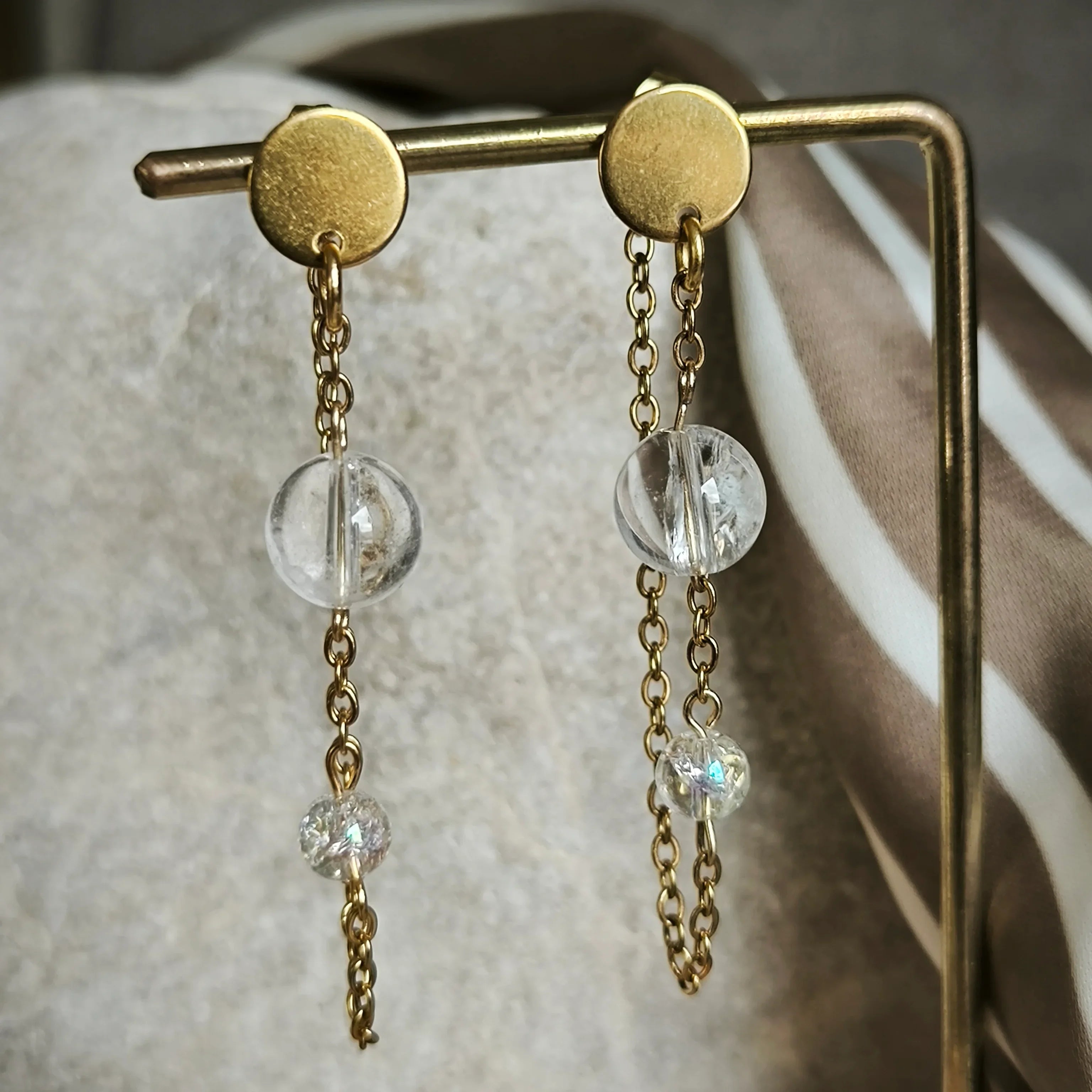 Mineral Earrings (Crystal) - Marole