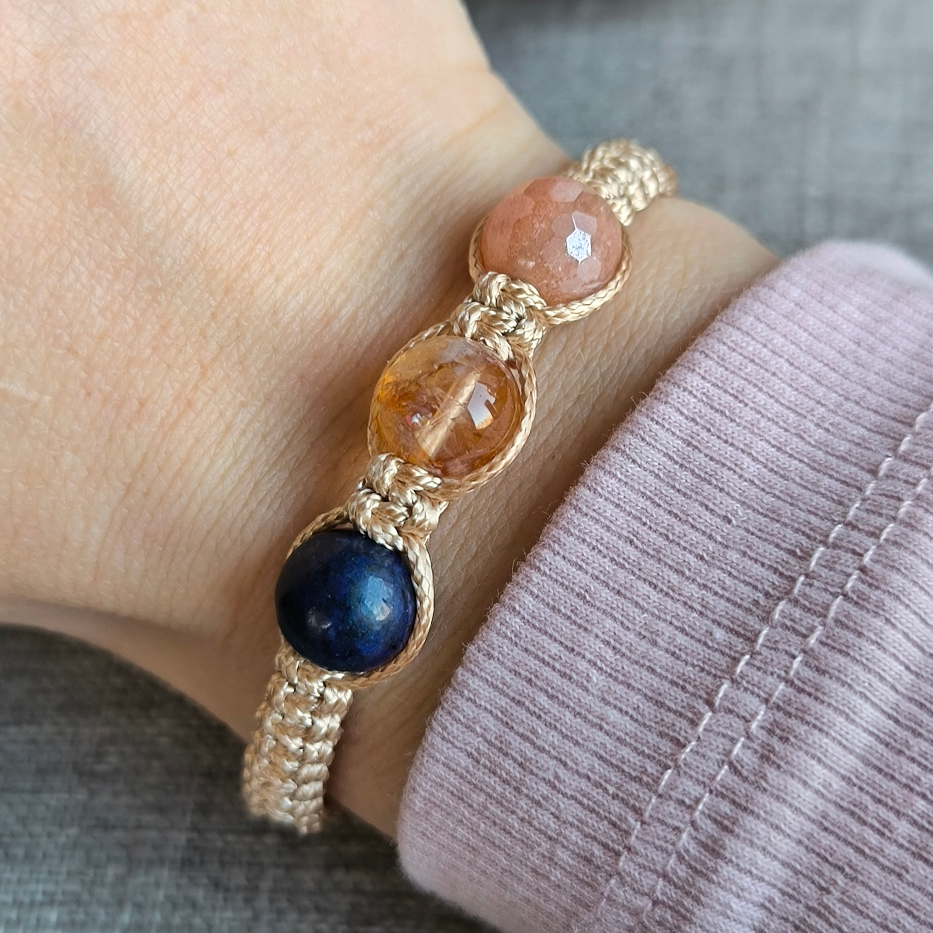 Săgetător (Lapis Lazuli, Citrin, Aventurin)
