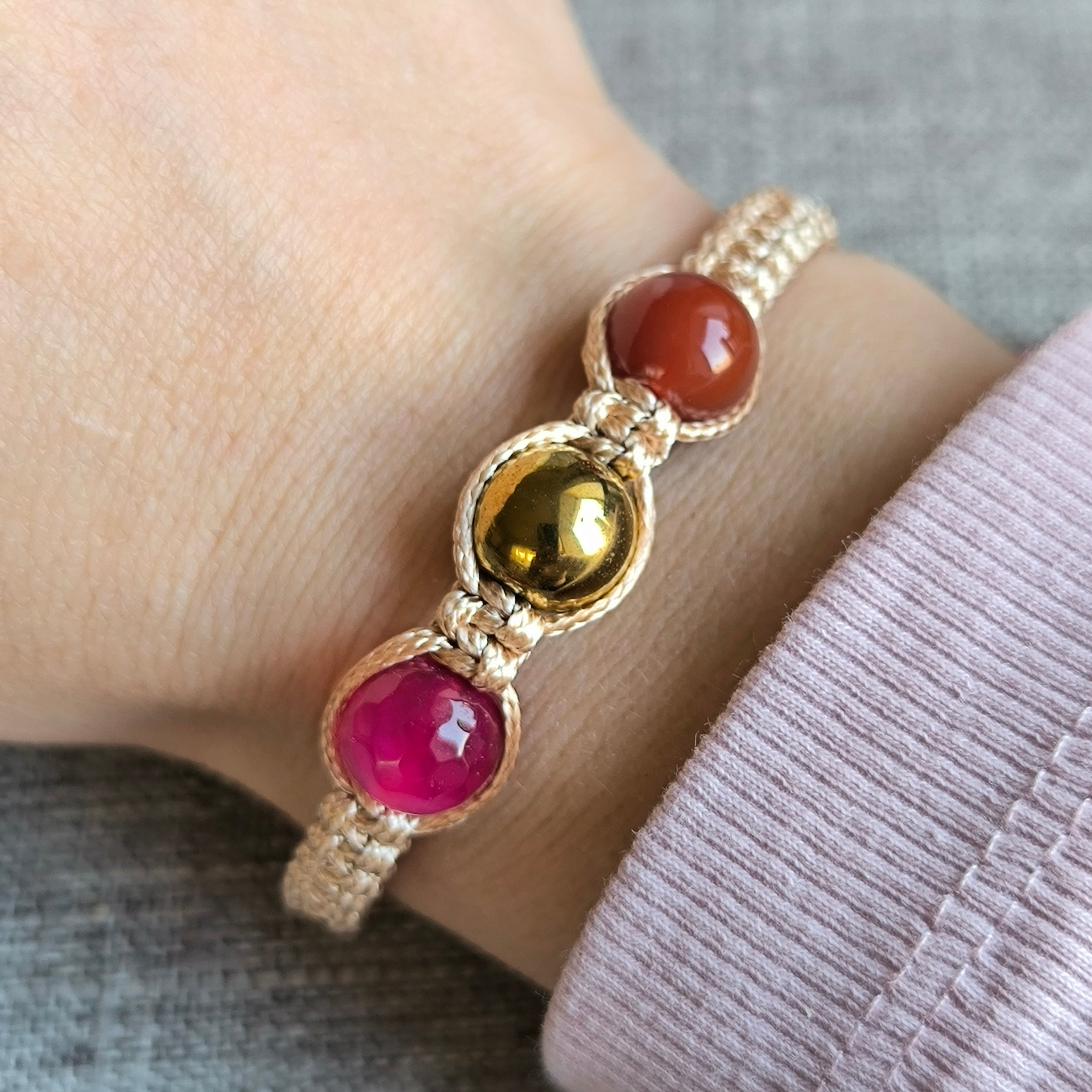 Scorpion (Agat, Hematit, Carneol)