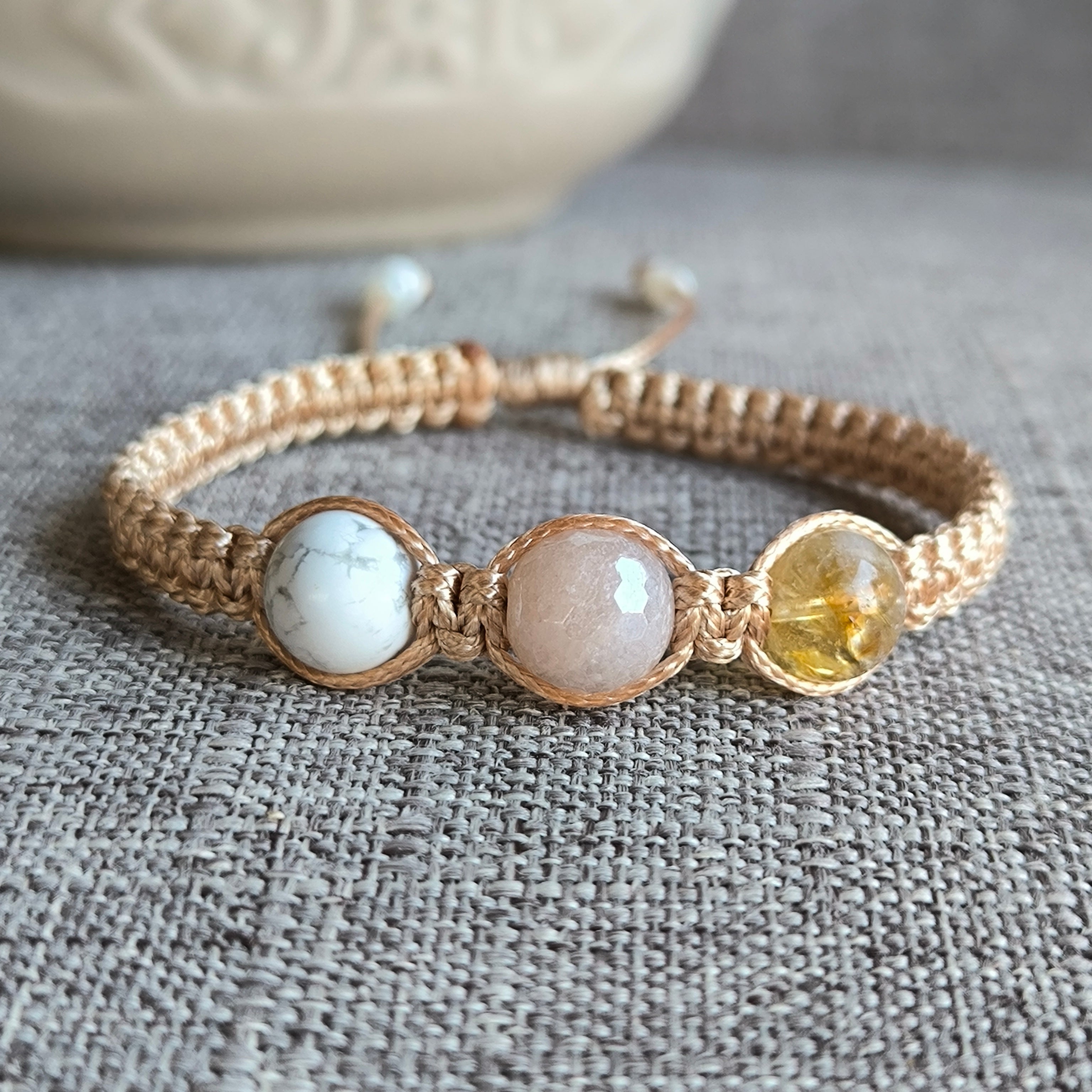 Rac (Howlit, Aventurină, Citrină)