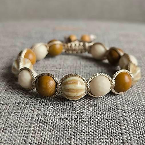 Ton-Mineralien-Armband (Jaspis) - Marole