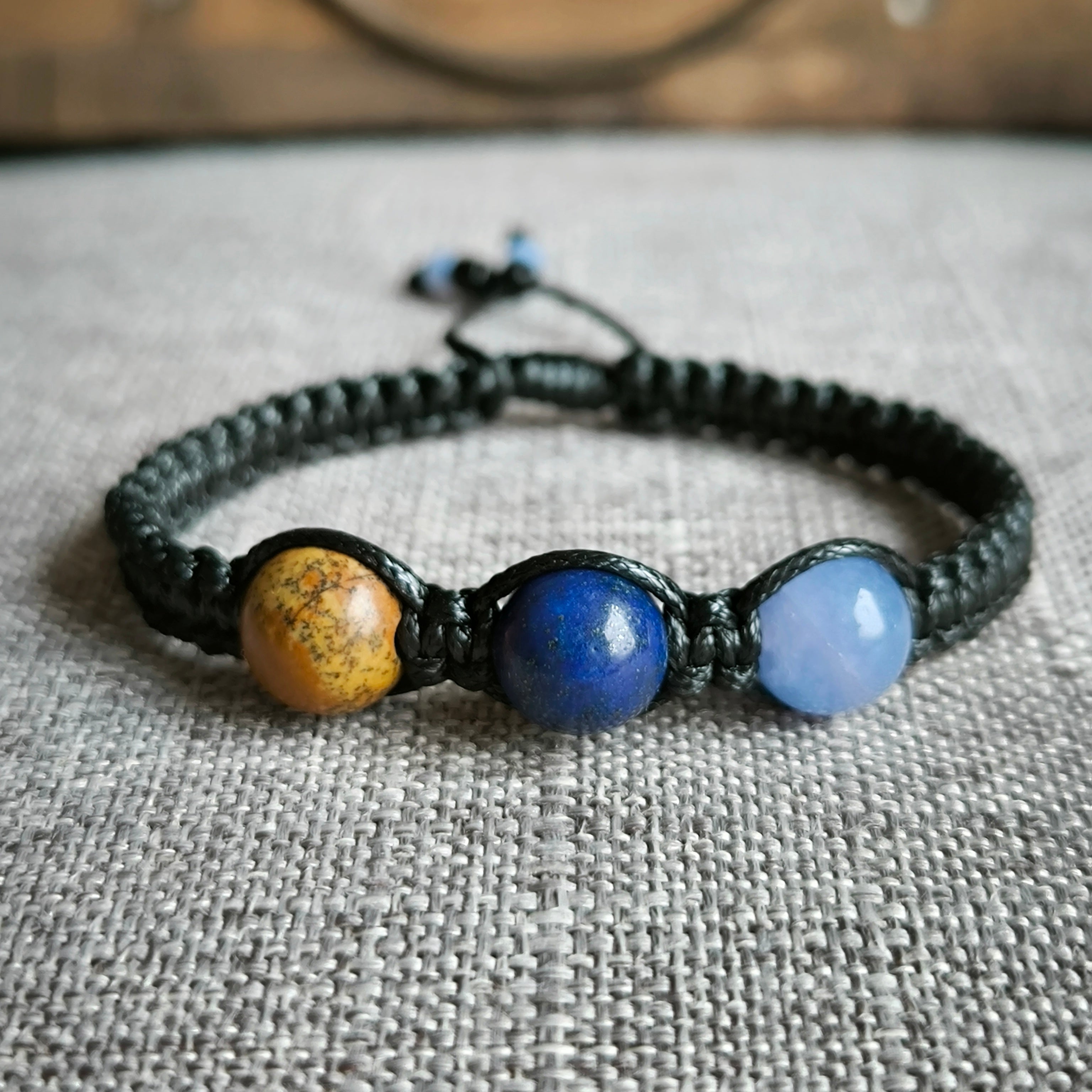 Ryby (Jaspis, Lapis Lazuli, Akvamarín)