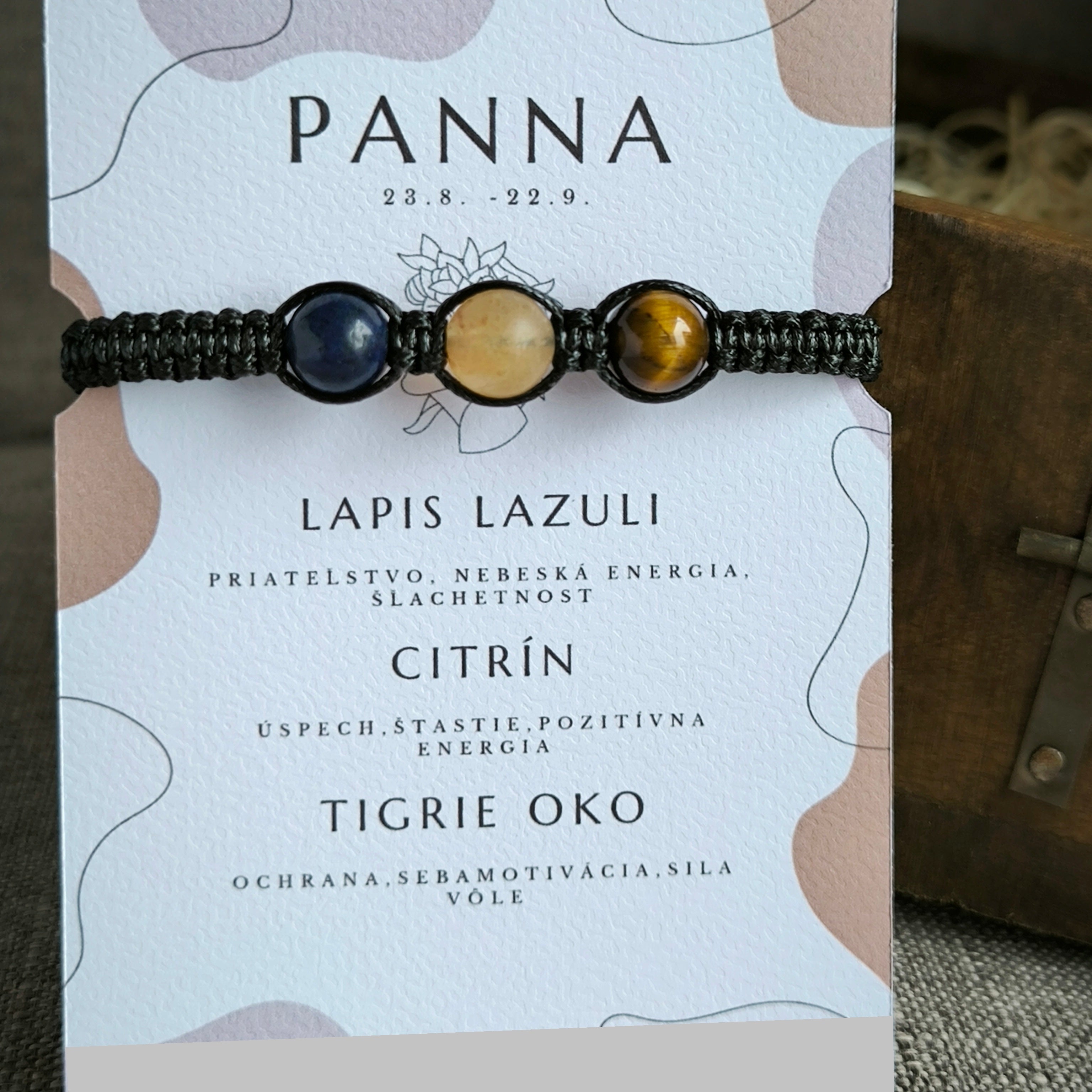 Panna (Turmalín, Citrín, Jaspis)