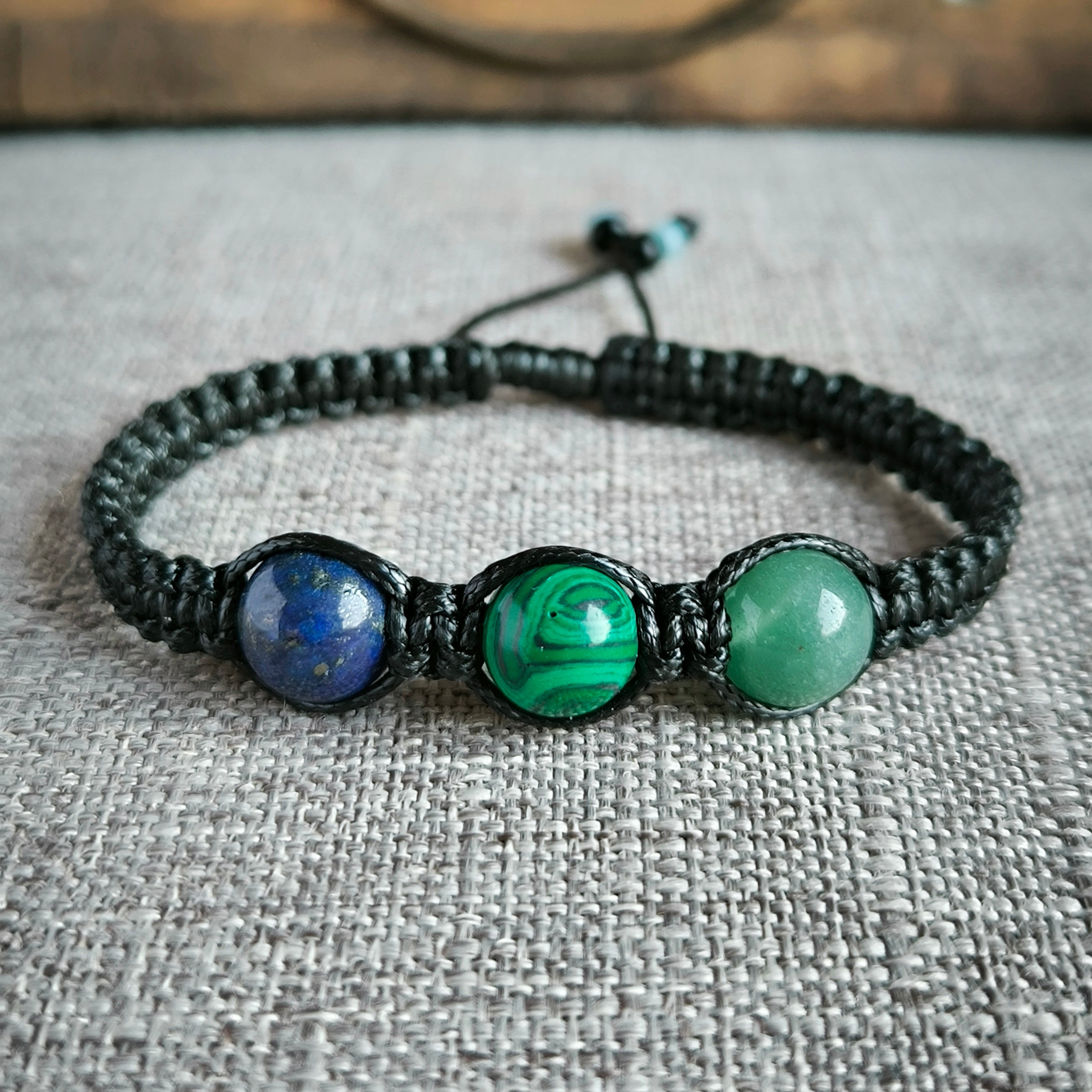 Strelec (Lapis Lazuli, Malachit, Avanturín)