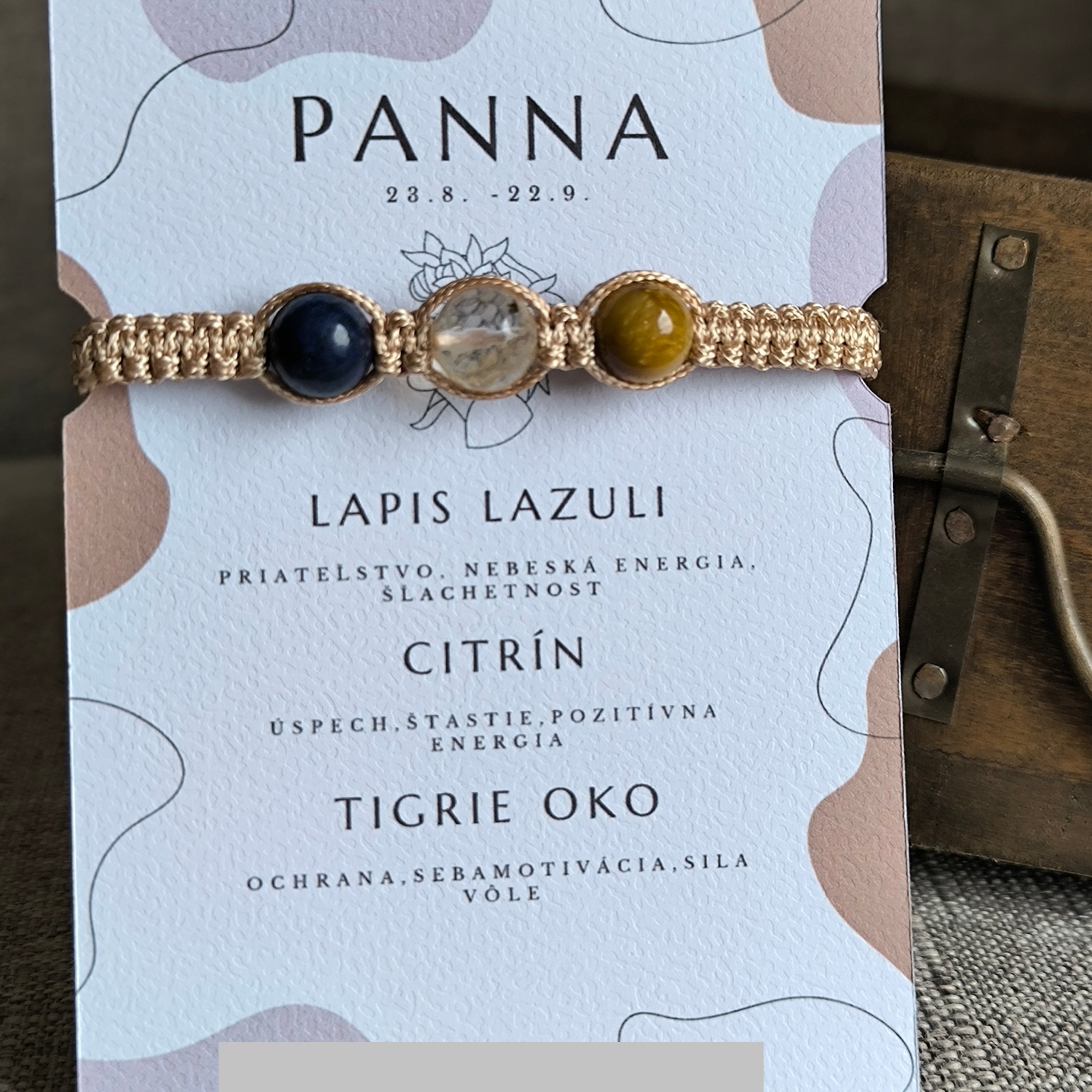 Panna (Turmalín, Citrín, Jaspis)