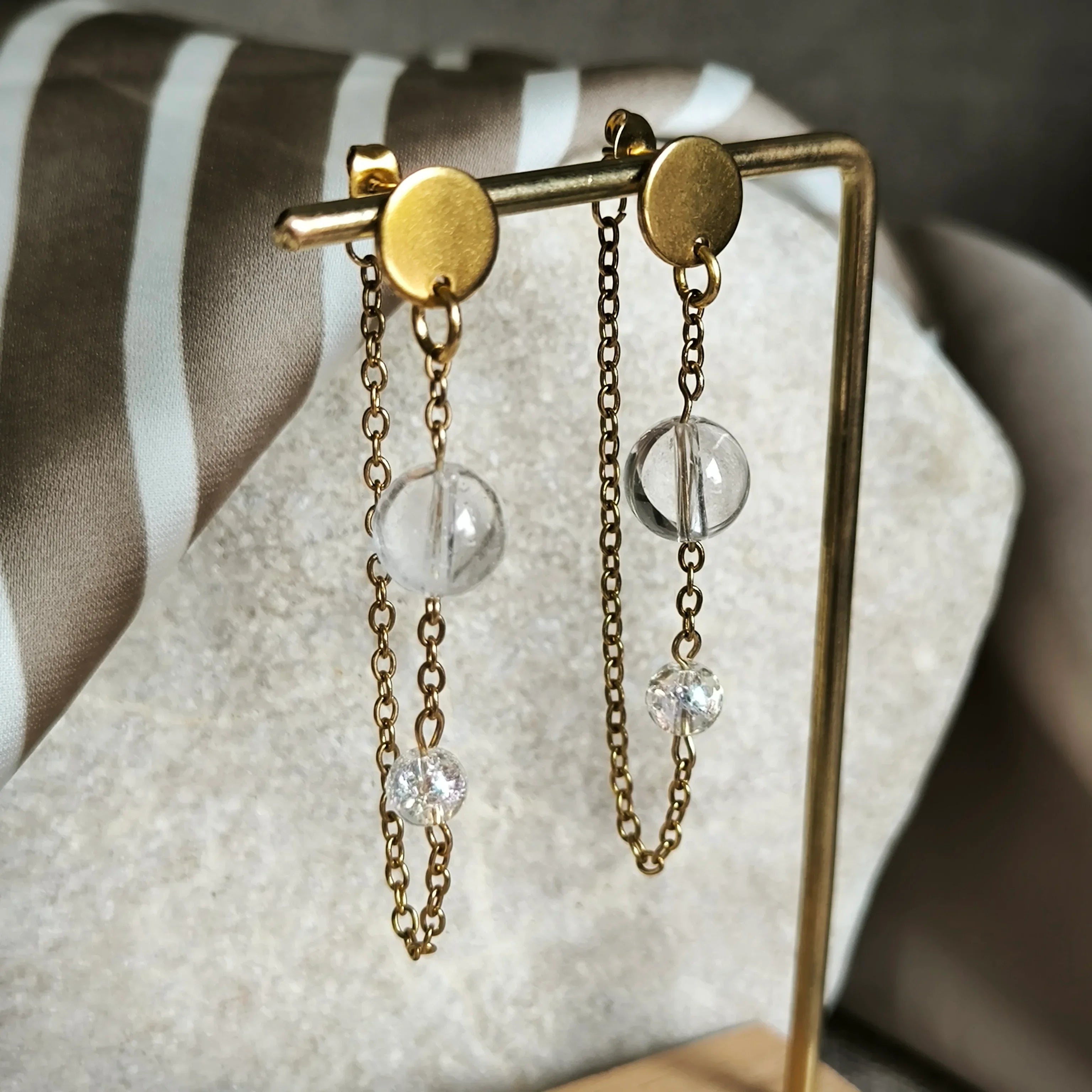 Mineral Earrings (Crystal) - Marole