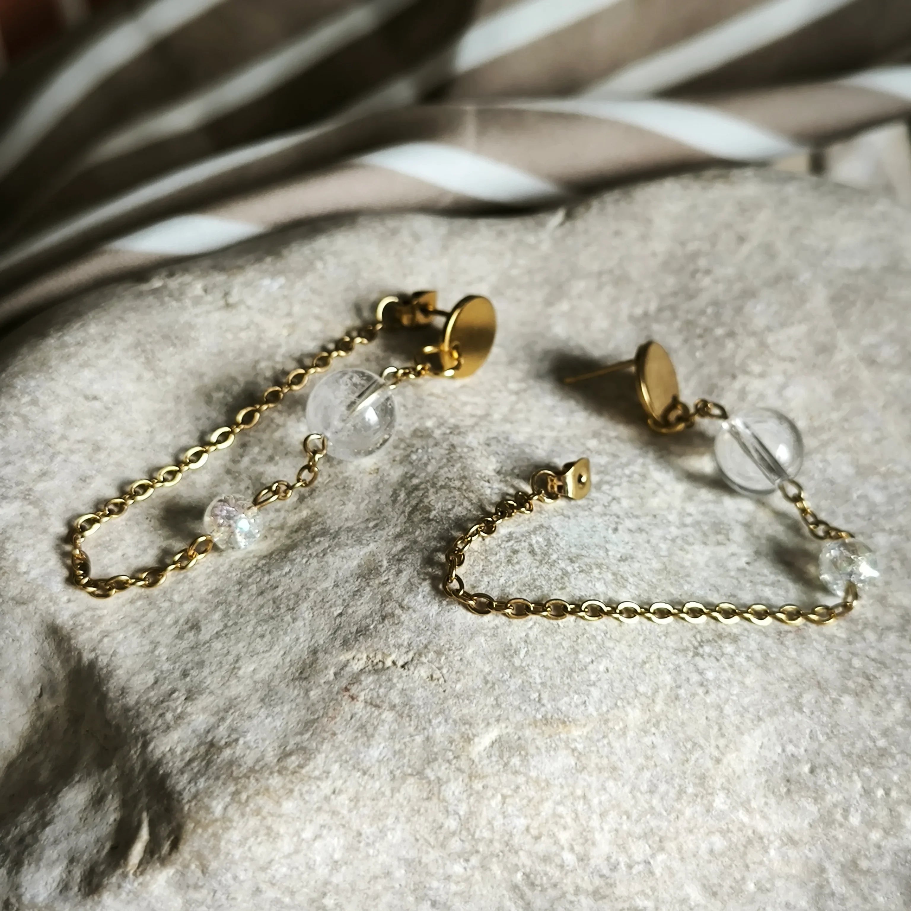 Mineral Earrings (Crystal) - Marole