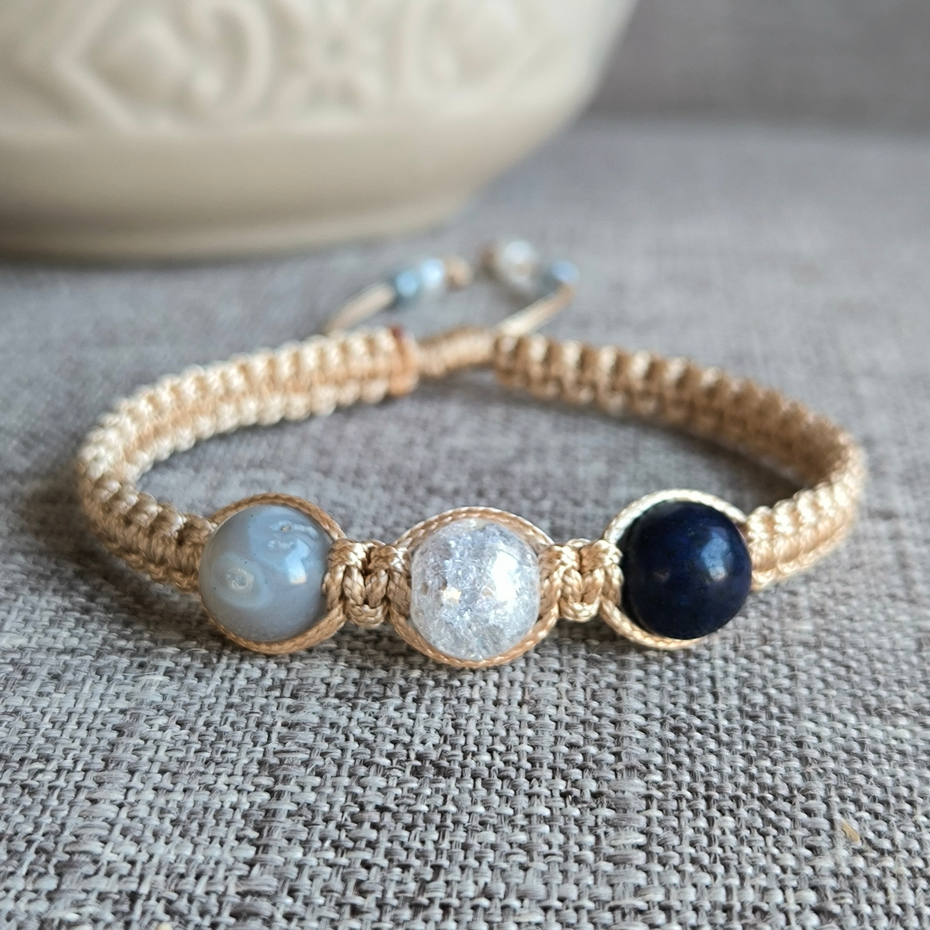 Capricorn (Lapis Lazuli, Cristal, Agat)