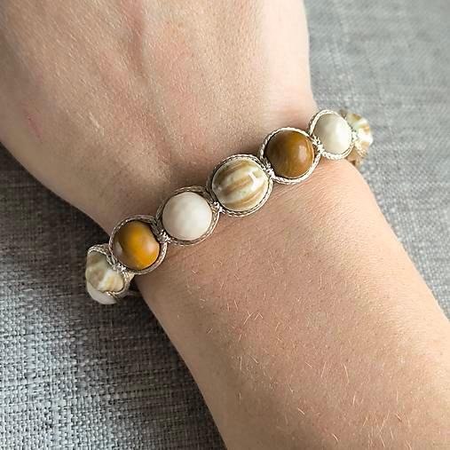 Ton-Mineralien-Armband (Jaspis) - Marole