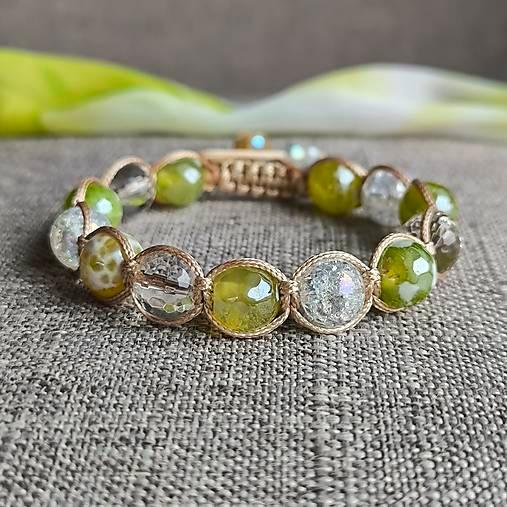 Lime - Brățară minerală (Cristal, Agat) - Marole