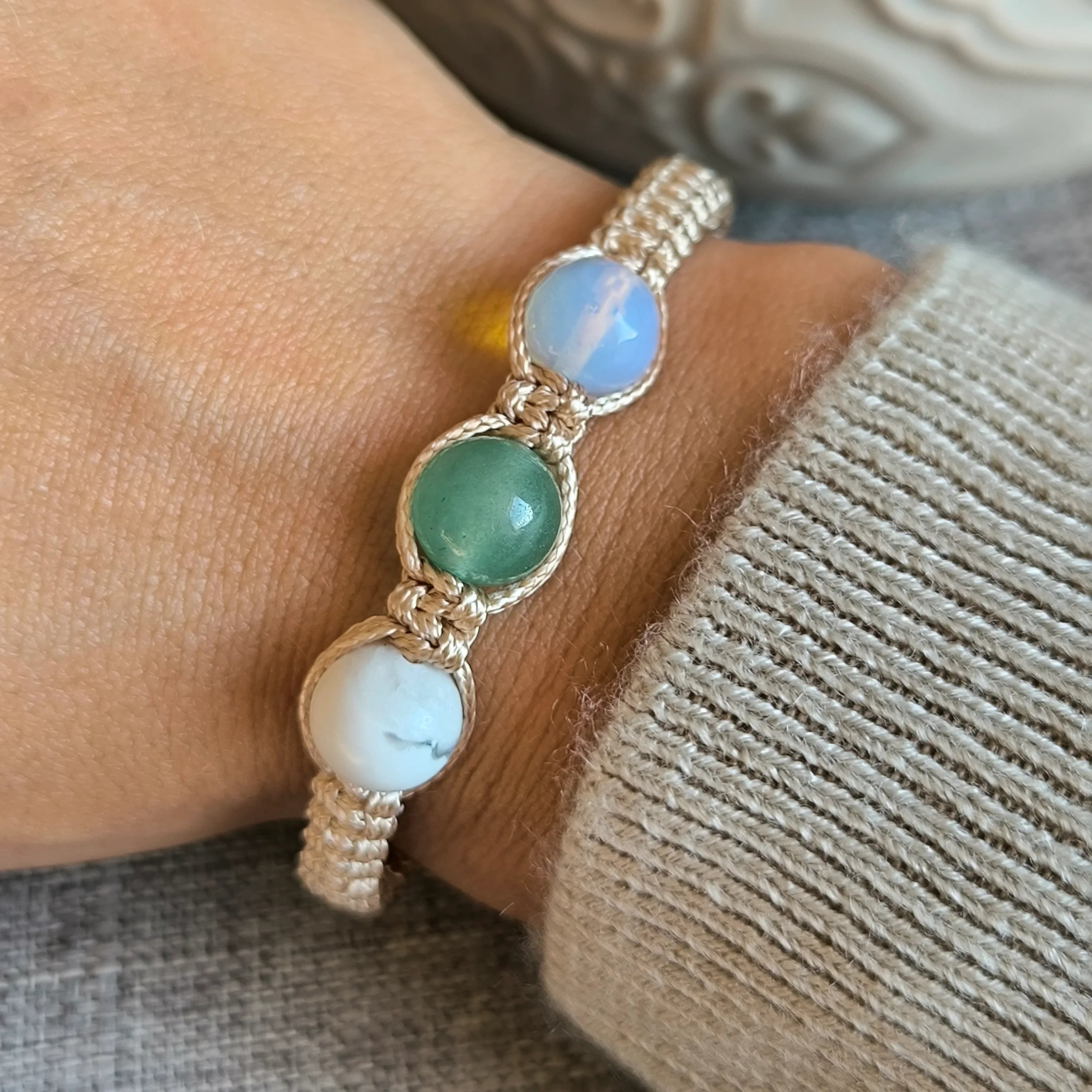 Crab (Howlit, Aventurine, Opalit) - Marole